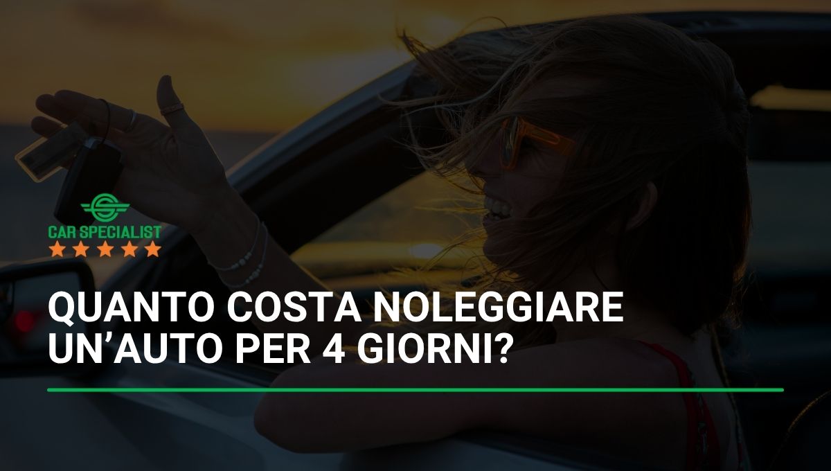 quanto costa noleggiare un'auto per una settimana