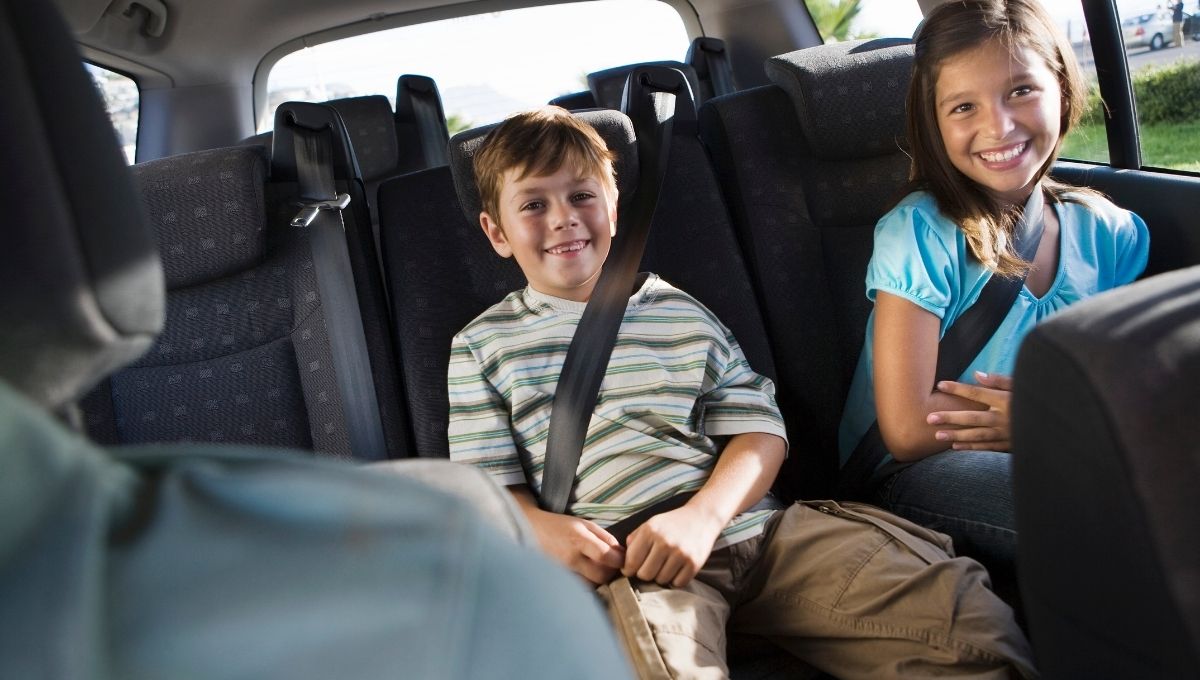 bambini in auto