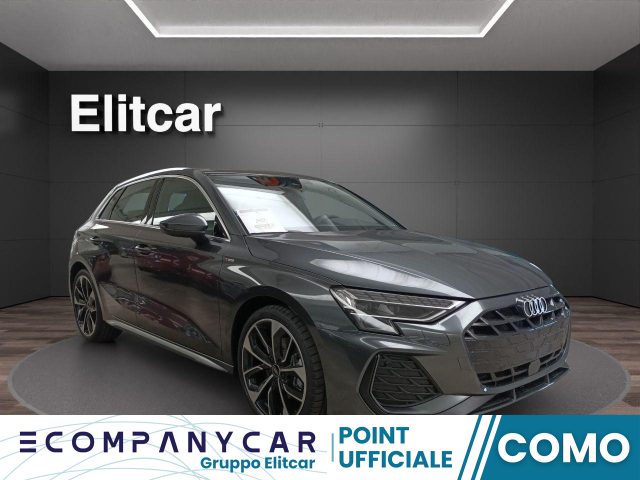 AUDI A3 SPB 35 TDI S tronic S line edition look nero plus