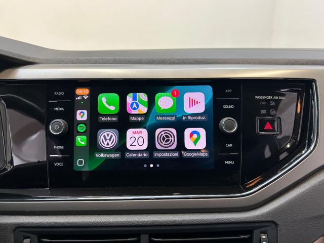 VOLKSWAGEN Polo 1.0 EVO 5p.CARPLAY|SENSORI|CLIMABIZONA