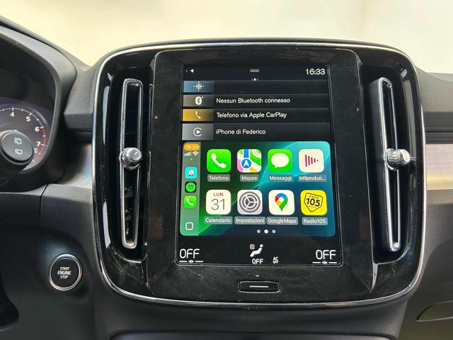 VOLVO XC40 T2 automatico UNIPROP.|SERVICE|LED|CARPLAY
