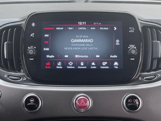 FIAT 500 1.0 Hybrid SPORT NEOPAT.|CARPLAY|CRUISE|TETTO|16′