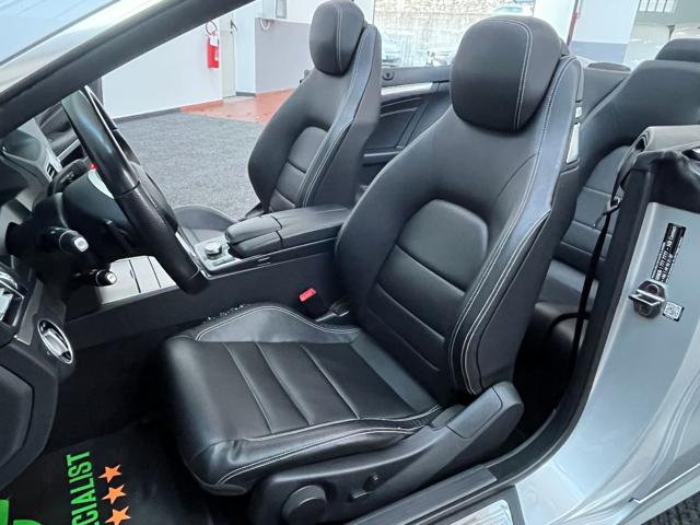 MERCEDES-BENZ E 220 CDI Cabrio Premium LED|RETROCAMERA|PADDLES|18′