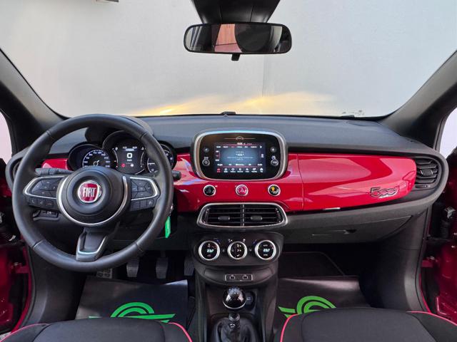 FIAT 500X 1.0 T3 120 CV RED UNIPROP.|NEOPAT.|CARPLAY|19′