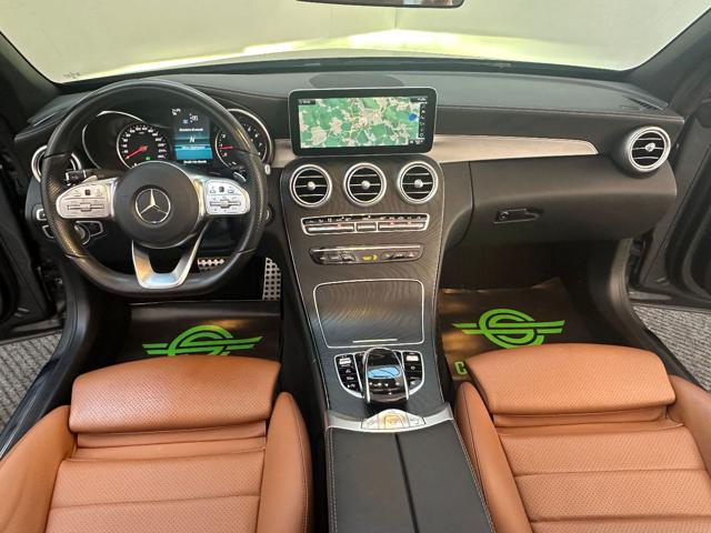 MERCEDES-BENZ C 200 Auto EQ-Boost Cabrio Premium TAGLIANDI UFFICIALI