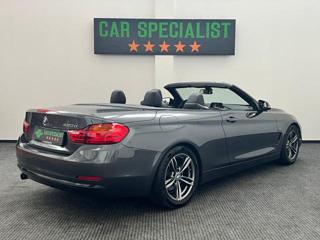 BMW 420 d Cabrio Sport EURO6|PADDLES|NAVI|PELLE