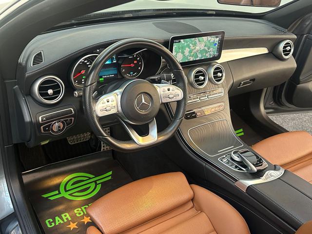 MERCEDES-BENZ C 200 Auto EQ-Boost Cabrio Premium TAGLIANDI UFFICIALI