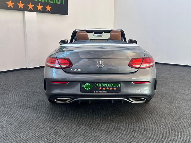 MERCEDES-BENZ C 200 Auto EQ-Boost Cabrio Premium TAGLIANDI UFFICIALI