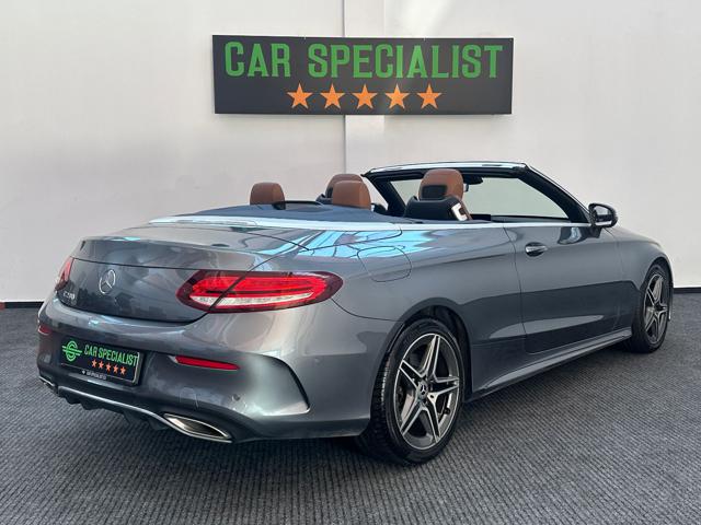 MERCEDES-BENZ C 200 Auto EQ-Boost Cabrio Premium TAGLIANDI UFFICIALI