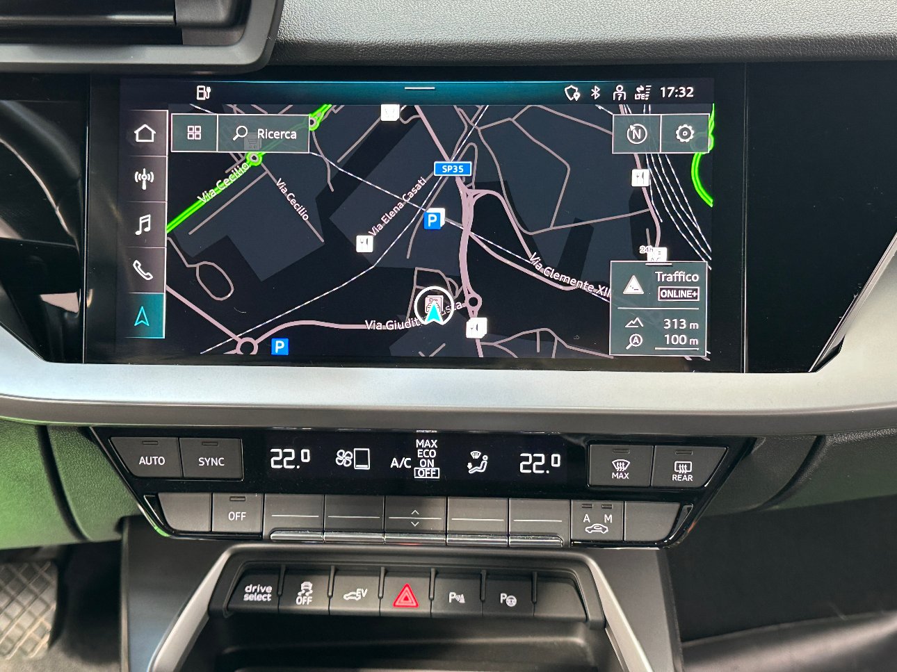 Audi A3 Sportback 40 1.4 tfsi e S line s-tronic LED|CARPLAY|ACC|PADDLES|18′