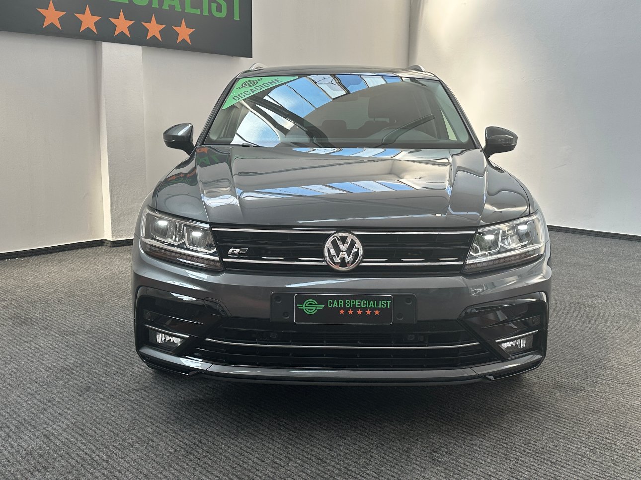 Volkswagen Tiguan 2.0 tdi R-Line 150cv dsg LED|CARPLAY|ACC|PADDLES|19′