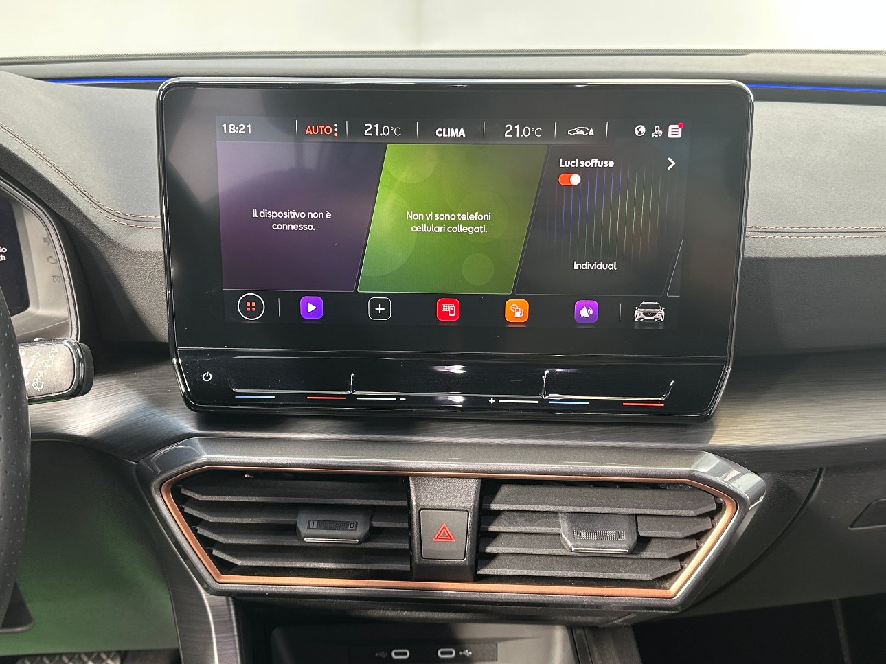 Cupra Formentor 1.5 tsi 150cv dsg LED|AMBIENTE|PADDLES|ACC|18′