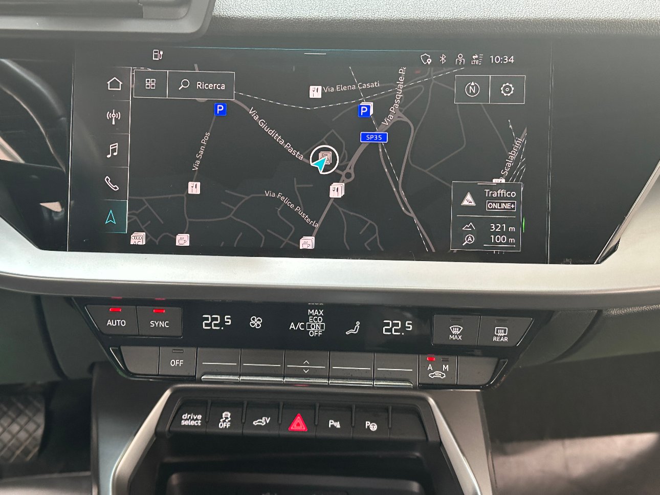Audi A3 Sportback 40 1.4 tfsi e S line  s-tronic LED|PADDLES|ACC|CARPLAY|18′