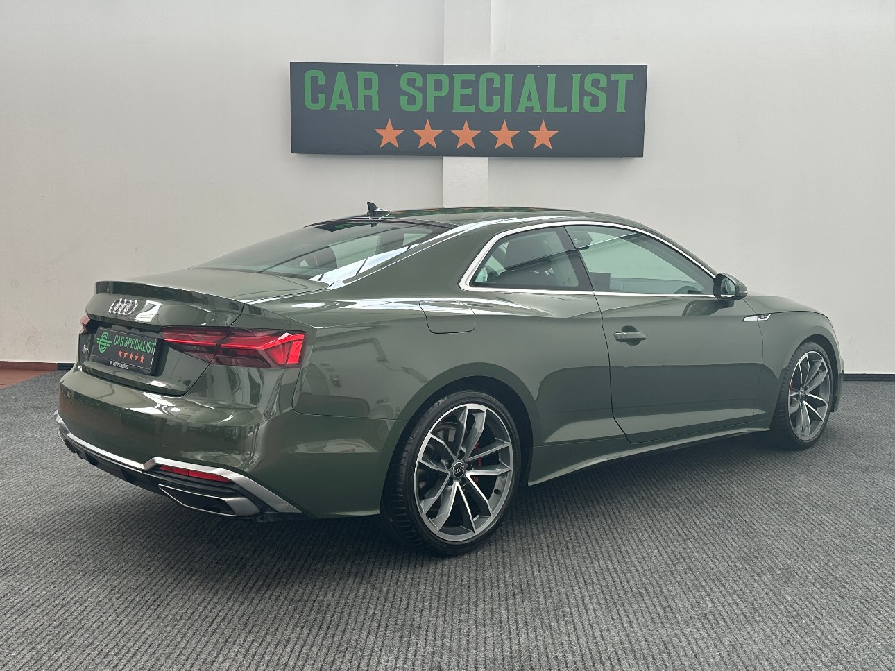 Audi A5 Coupe 40 2.0 tfsi mhev S line 204cv RETROCAMERA|CARPLAY|PADDLES|19′