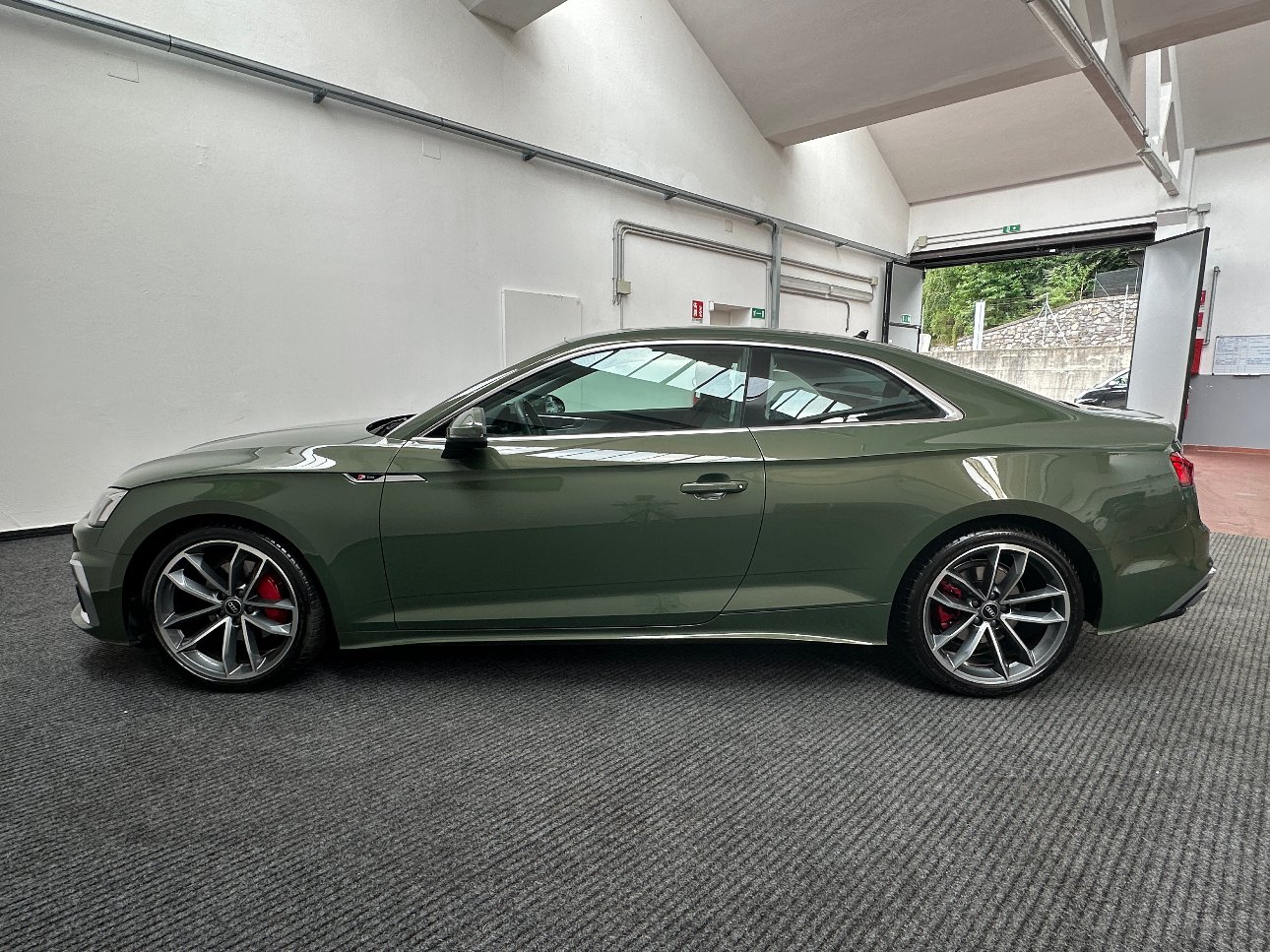 Audi A5 Coupe 40 2.0 tfsi mhev S line 204cv RETROCAMERA|CARPLAY|PADDLES|19′