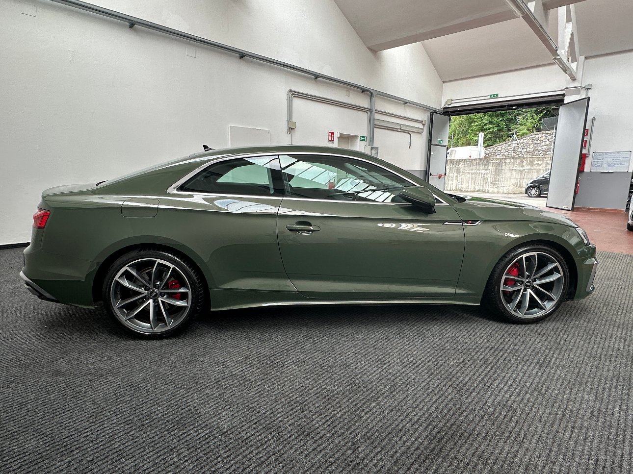 Audi A5 Coupe 40 2.0 tfsi mhev S line 204cv RETROCAMERA|CARPLAY|PADDLES|19′