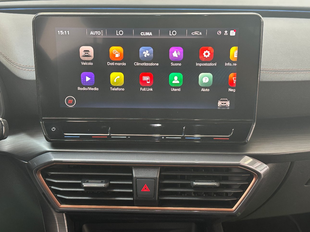 Cupra Formentor 1.5 tsi 150cv dsg LED|AMBIENTE|KEYLESS|ACC|18′