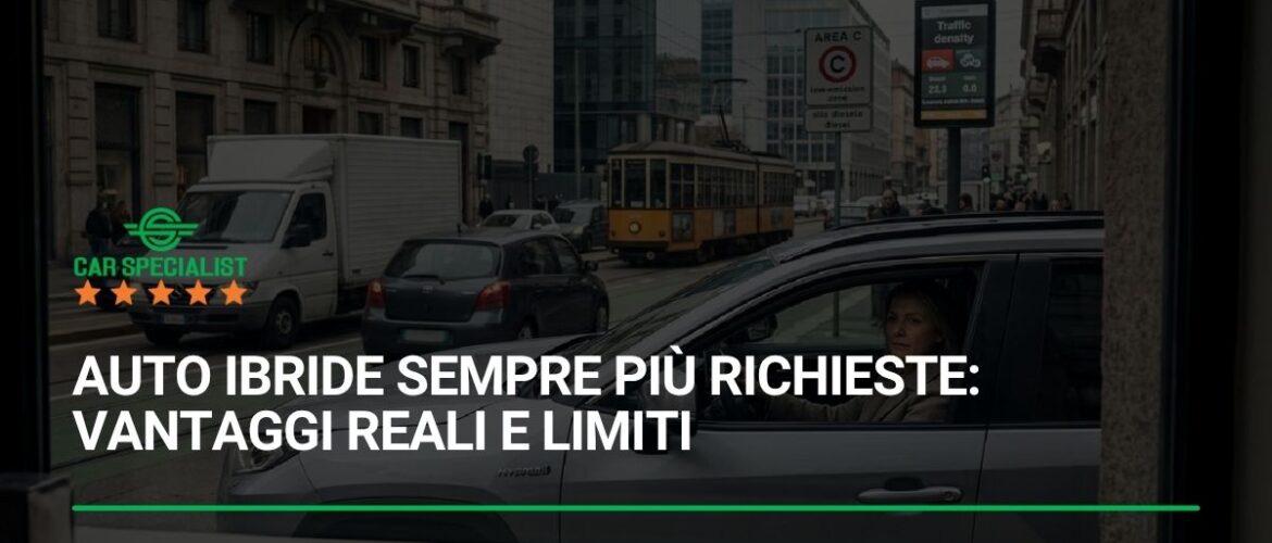 Auto ibride sempre più richieste: vantaggi reali e limiti