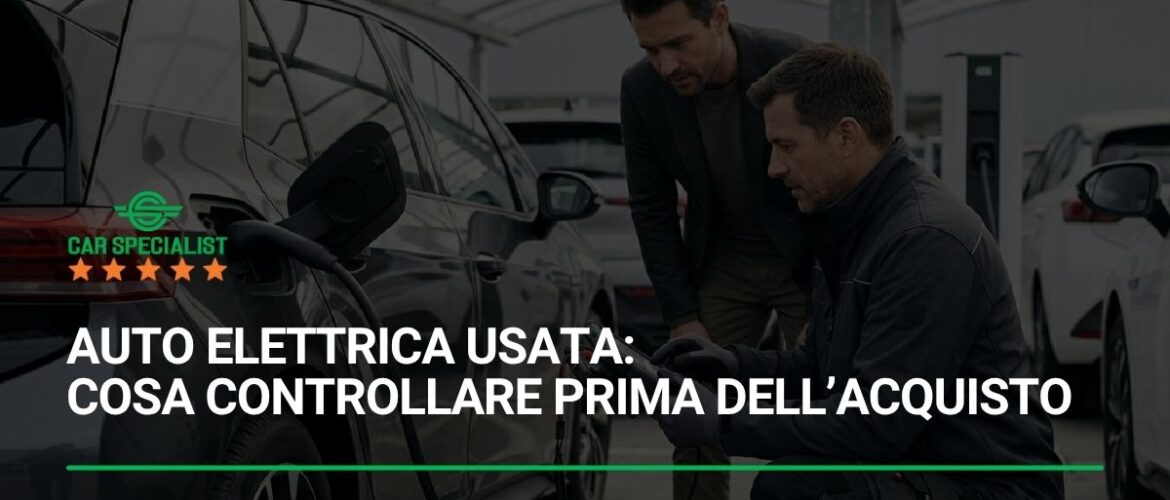 Auto elettrica usata: 9 controlli chiave prima dell’acquisto