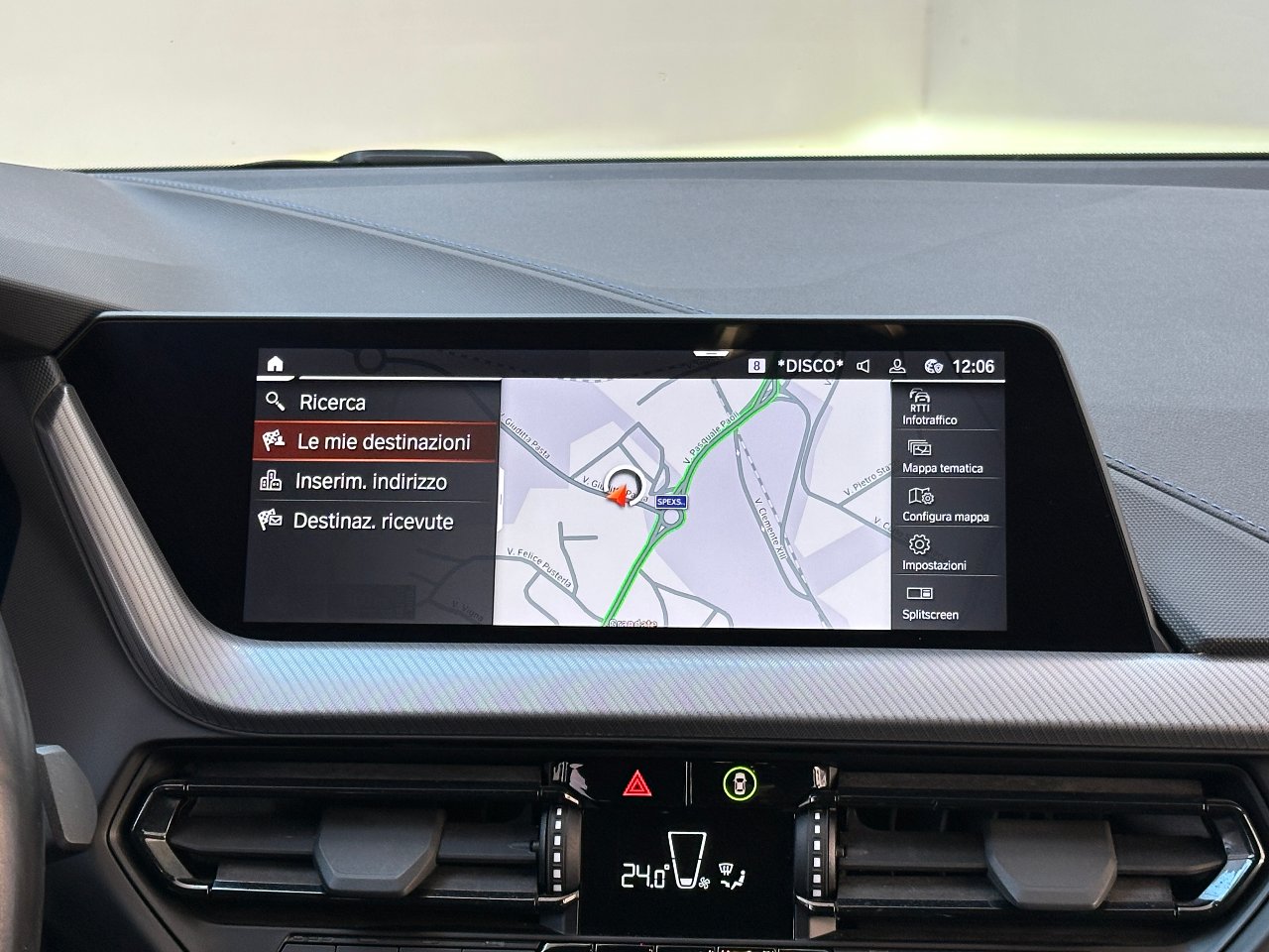 BMW 118 i Msport 136cv auto REAR|ACC|CARPLAY|17′