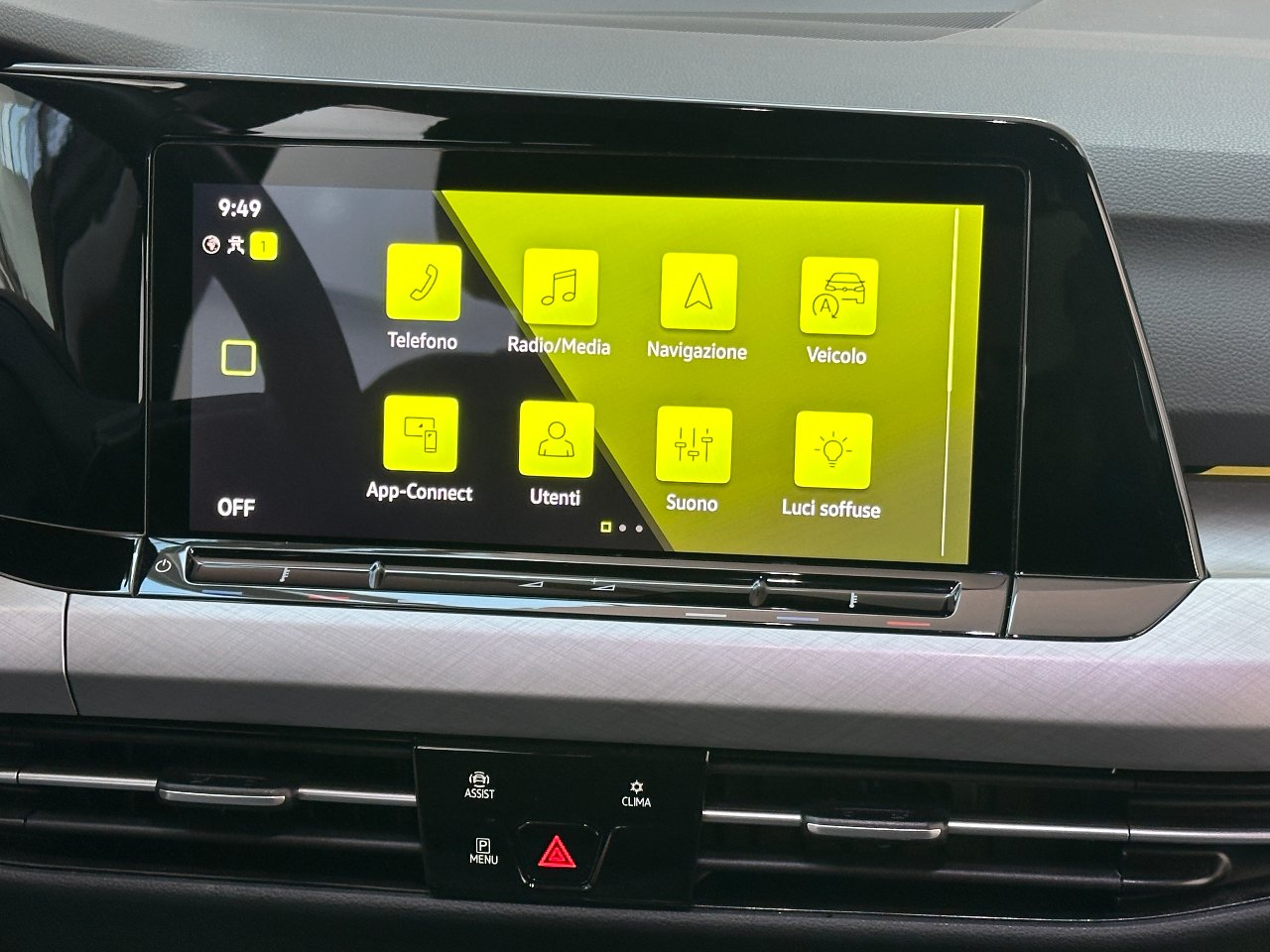 Volkswagen Golf 2.0 tdi 115cv dsg AMBIENT|LED|ACC|PADDLES|CARPLAY