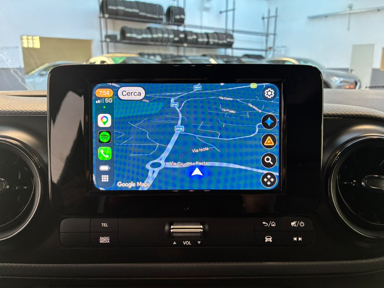 Mercedes Classe T 160 D Long APPLECARPLAY|ANDROIDAUTO|SENSORI|EURO6D